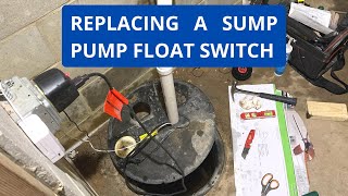 How to Replace a Sump Pump Float Switch [upl. by Nidya]