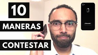 10 Maneras de Contestar el Teléfono en Español [upl. by Ilime]