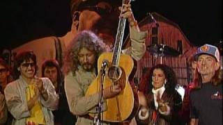 Arlo Guthrie Willie Nelson Neil Young amp More  This Land Is Your Land Live at Farm Aid 1987 [upl. by Rolfe651]