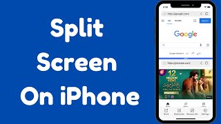 How to Split Screen On iPhone iOS 17  How to Split iPhone Screen On iOS 17 [upl. by Elder822]