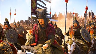 Cao Cao Battle vs Yellow Turban Rebels  Massive 35000 Unit Cinematic Total War Battle [upl. by Mansur]