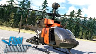 TacFlight OH58D Kiowa  First Look Review  MSFS [upl. by Anivle]