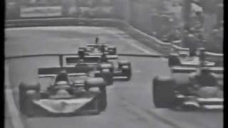 F1  1975 Montjuïc GP  James Hunt accident [upl. by Aicyle84]