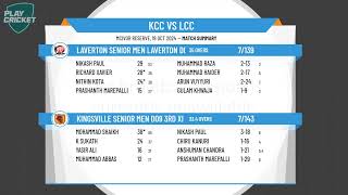 Kingsville Senior Men D09 3rd XI v Laverton Senior Men Laverton D09 White [upl. by Burgess]