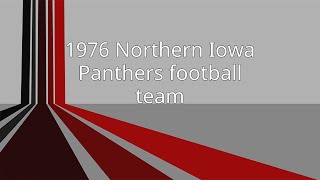 1976 Northern Iowa Panthers football team [upl. by Jessika]