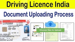 How to upload Documents For Driving Licence Online  DL  LL Document Uploading Complete Procedure [upl. by Nileuqay]