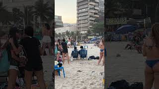 🏝️ Ipanema Beach Rio de Janeiro  Brazil shorts [upl. by Akiemahs627]