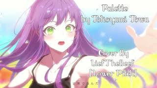 Tokoyami Towa  Palette  常闇トワ Male Cover Lowered Pitch [upl. by Rudy]