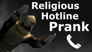 Heimskr Calls a Christian Hotline  Skyrim Prank Call [upl. by Mickie]