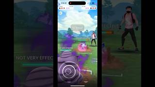 Pokemon go PVP gameplay little halloween cup pokemongo pokemon pvp shorts [upl. by Soirtimid]