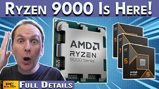 AMD Unveils Ryzen 9000  Specs X870 Chipset Launch Date amp More [upl. by Alekram]