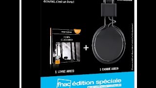 Coffret livre audio Audiolib et casque audio Urbanears [upl. by Kerad]