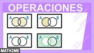 Operaciones con conjuntos  Diagramas de Venn  Ejercicios [upl. by Yeleak]