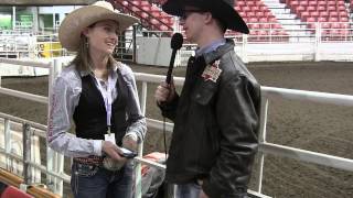 Katy Lucas and Ted Stovin recap Night One of the 2013 CNFR [upl. by Veta]