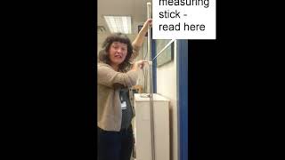 Using Swoffer Flow Meter Depth Measurement Gauge [upl. by Nets310]