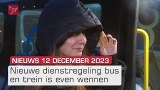 Wanneer rijdt de bus nou en overval op drogisterij  Dit is Flevoland [upl. by Ahsille]