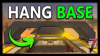 HANGER BASE Build Design Vs Horde  7 Days To Die 10 [upl. by James579]