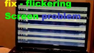 How to troubleshoot screen flickering in all window on computer or laptop [upl. by Addiel]