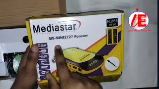 MEDIASTAR 2727 amp Mediastar 2525 Forever BOX Unboxing Reviews Mediastar Box 2023 IMPORT FROM CHINA [upl. by Aerbma]