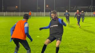 Football  léquipe de Montdidier Somme à lentraînement avant le grand match de samedi [upl. by Anola]