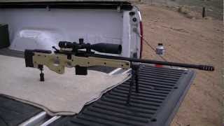 308 Remington 700  1012 yard shot at a gallon of milk [upl. by Mello701]