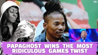 BBMZANSI SEASON 4 LIVE EVICTION PAPAGHOST WINS A RIDICULOUS TWIST  GLORY ELIJAH [upl. by Aicat502]