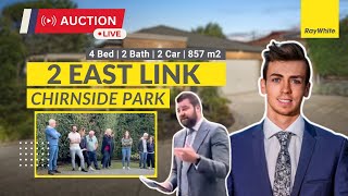 Live Auction  2 East Link Chirnside Park [upl. by Aedni]