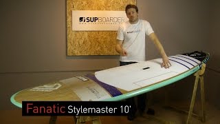 SUP Review – 2016 Fanatic Stylemaster 10  Surf SUP [upl. by Niar]