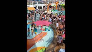 Royal Caribbean Odyssey of the Seas Aug 4th 2024 Greek Isles Sail Away Party [upl. by Anialeh772]