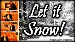 Let It Snow Christmas TTBB A Cappella  Julien Neel [upl. by Moht]