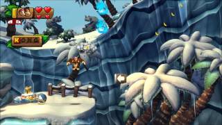 Donkey Kong Country Tropical Freeze  100 Walkthrough  61 Homecoming Hijinx Puzzle and KONG [upl. by Ani811]