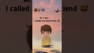 Bestfriend 😂❤  quotes reel statusquotes love new explore newfunny foryou lovesong friends [upl. by Ydualc808]