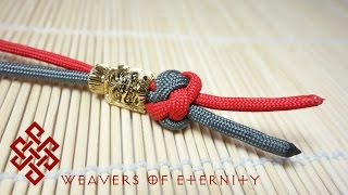 How to Tie a Paracord Lanyard Knot  Two Strand Diamond Knot Tutorial  EASY METHOD [upl. by Zachary]