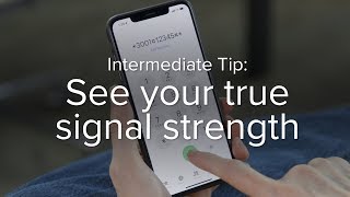 See your TRUE signal strength on iPhone [upl. by Kamal147]