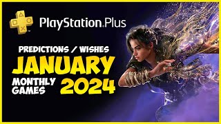 PS PLUS JANUARY 2024 Games Predictions [upl. by Bray]