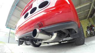 Mugen Twin Loop System Exhaust Road Test Civic Ferio EG9 VTEC [upl. by Lesab]