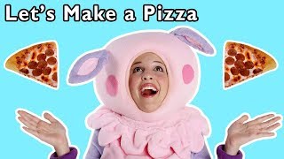 Lets Make a Pizza  More  FUN EATING SONG  Mother Goose Club Phonics Songs [upl. by Tyrrell313]