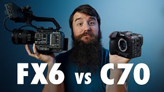 Canon C70 vs Sony FX6 Best Small Cinema Camera [upl. by Elvera]