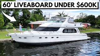 589000 2006 CARVER 560 Voyager Motor Yacht Liveaboard Boat Tour [upl. by Agnola]