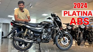 2024 Bajaj Platina ABS 110 New Model Review ABS Breaking Bike Under 1 Lakh [upl. by Frederigo]