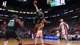 Jayson Tatum just POSTERIZES Caleb Martin 😱 [upl. by Luanni393]