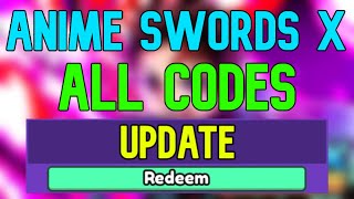 New Anime Swords X Codes  Roblox Anime Swords X Codes April 2024 [upl. by Releyks15]