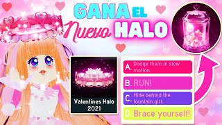 💝 COMO GANAR el NUEVO HALO de VALENTINES 2021 ✨🎀  TODAS LAS RESPUESTAS GANADORAS  Royale High 👑 [upl. by Notlew]