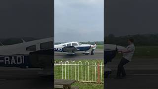 Plane at TOLLERTON AIRFIELD NOTTINGHAM Learner pilots first lesson [upl. by Sherri]