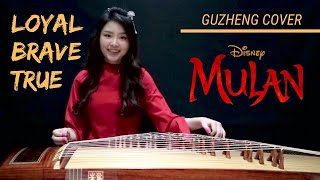 Loyal Brave True Mulan Guzheng  Chinese Zither Cover  Jennifer Augusta [upl. by Nauqe880]