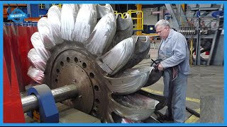 How To Build Hydroelectric Plant On High Mountain Pelton Turbine amp Generator Manufacturing Process [upl. by Lotsyrc554]