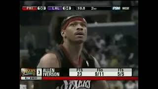 Allen Iverson 31 points vs Kobe Bryant 48 points Highlights 2006 [upl. by Arsuy]