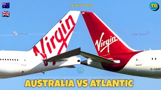 Virgin Australia Vs Virgin Atlantic Comparison 2024 🇦🇺 Vs 🇬🇧 [upl. by Nwahsar]