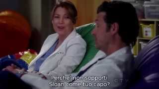 Meredith e Derek al nido con Zola parlano di Cristina e Owen 8x19 SUB ITA [upl. by Frida]