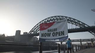 AJ Bell Great North Run 2024  Ballot Now Open [upl. by Haianeb]